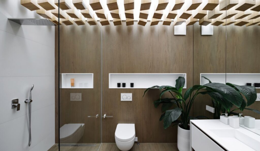 Bathroom Ceiling Materials and Designs